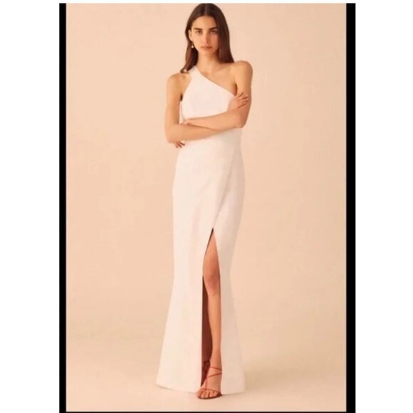 Cmeo Collective Pursue One-Shoulder Gown	Ivory - Picture 1 of 4